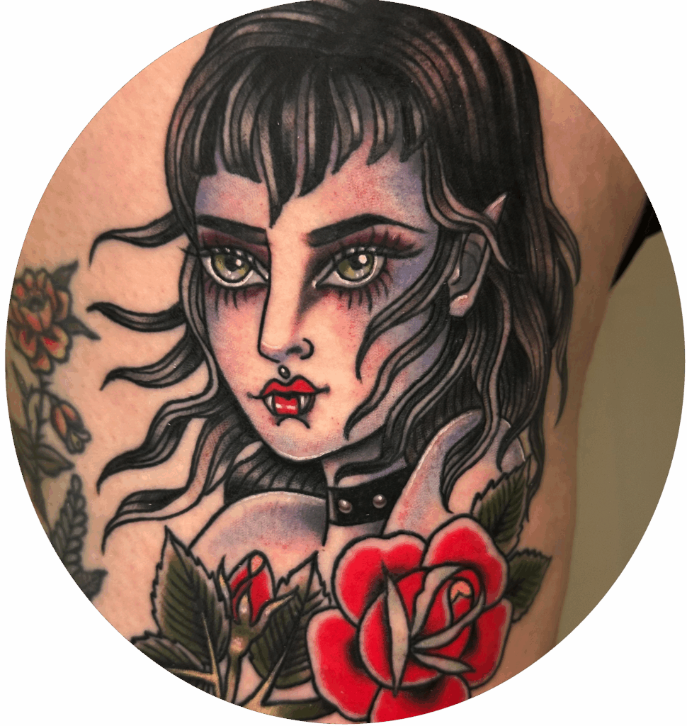Red rabbit tattoo - Bronctattooaus.com